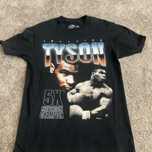 Black Tyson Graphic T-Shirt